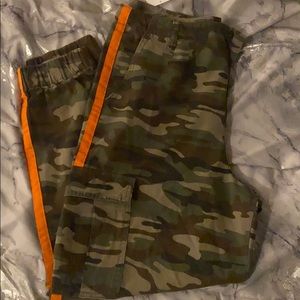 Cargo army fatigue pants